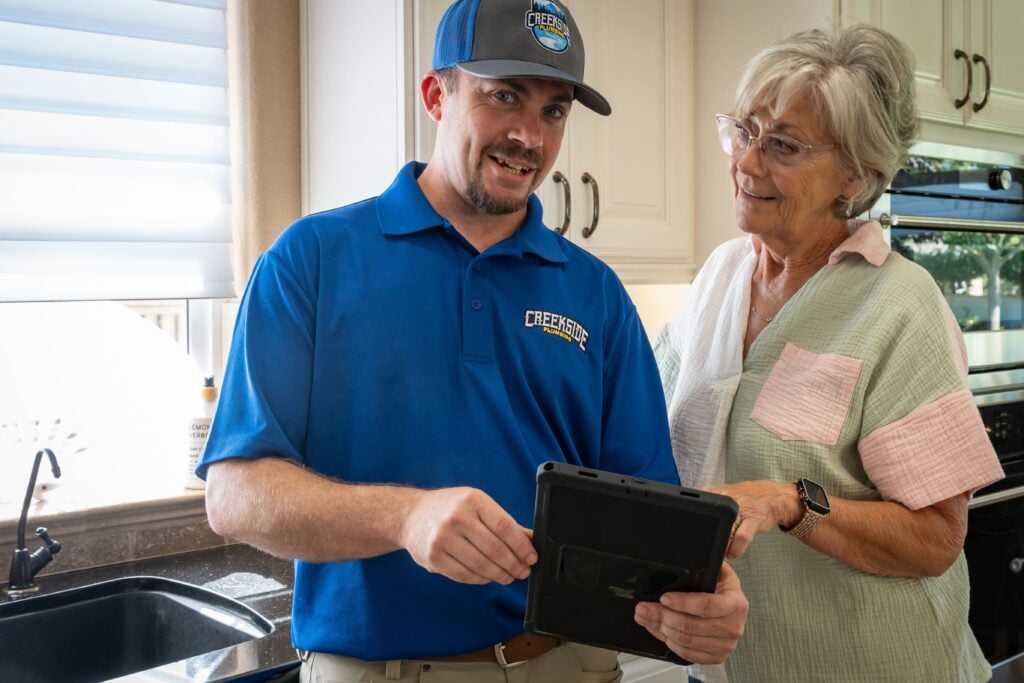 Creekside Plumbing Sewer client